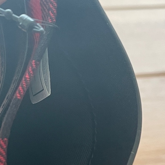 NWT SALE Slim ID Card Case with Red Plaid Print - Picture 3 of 4